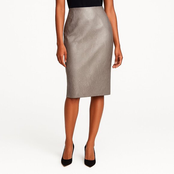 Vintage BUFFALO Jeans Pencil Skirt with Subtle Reptile Weave - Picture 1 of 4